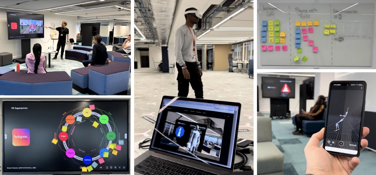 XR User Playtesting and Feedback Sessions at King’s College London, 3-6.Sep.2024: focal group, playtesting and body tracking with motion capture sensors
